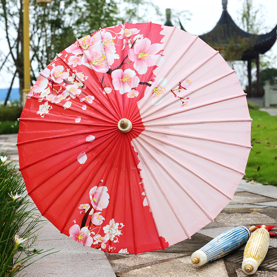日系风格油纸伞