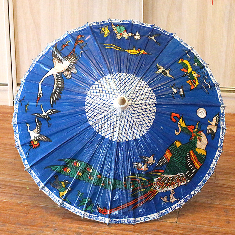 上海石板印刷油纸伞