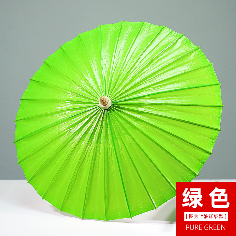 辽源绿色油纸伞